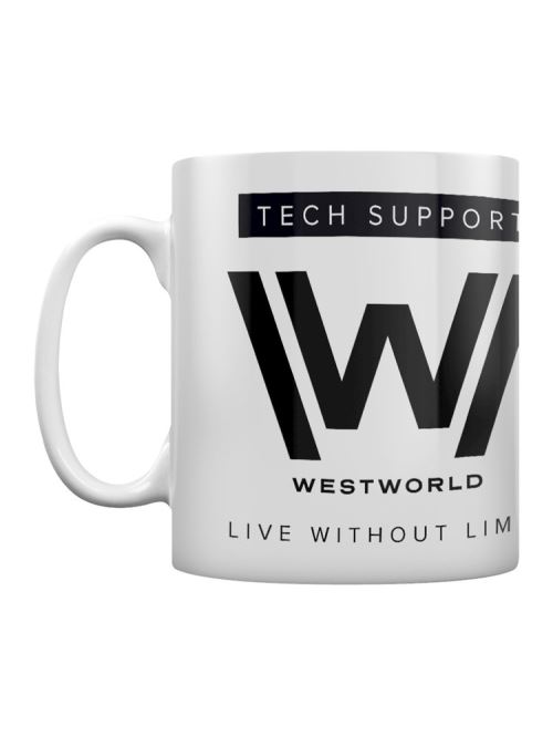 Westworld Tasse Tech Support blanc