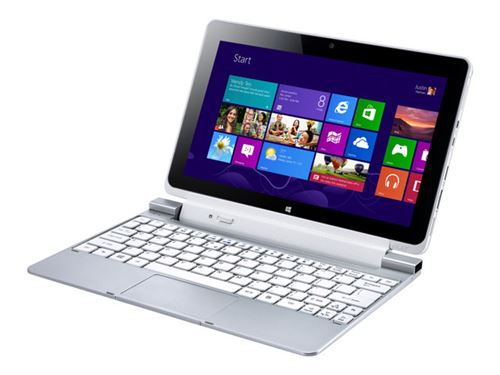 Acer ICONIA W510-27602G06ass - Tablette - avec socle pour clavier - Intel  Atom Z2760 / 1.8 GHz - Win 8 32-bit - GMA 3650 - 2 Go RAM - 64 Go SSD -
