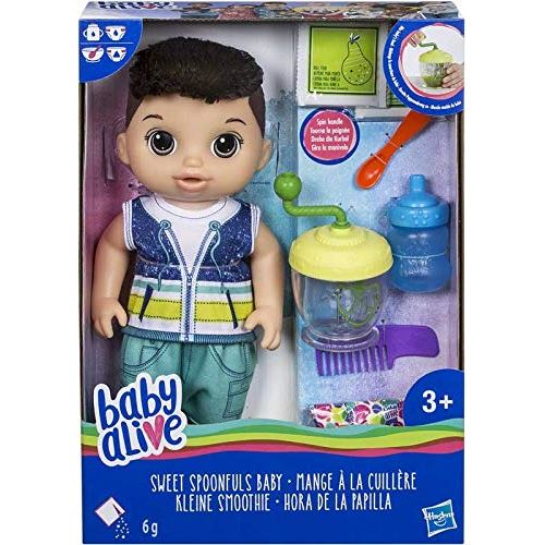 Baby Alive E0636es0 Boy Sweet Spoonfuls Baby Doll