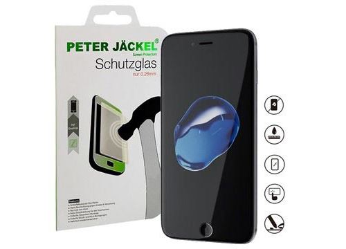 PETER JÄCKEL HD Glass - Protection d'écran pour téléphone portable - verre - pour Apple iPhone 7