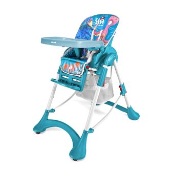 Chaise Haute Evolutive Design Pliante Compacte Enfant Bebe Mer Bleu Chaises Hautes Et Rehausseurs Achat Prix Fnac