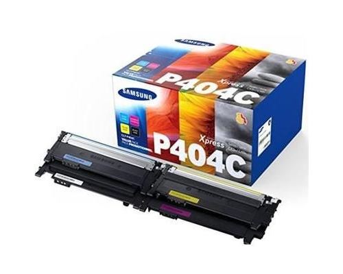 Samsung CLT-P404C Cartuccia Toner e Laser 1000 pagine Colore Nero Ciano Giallo