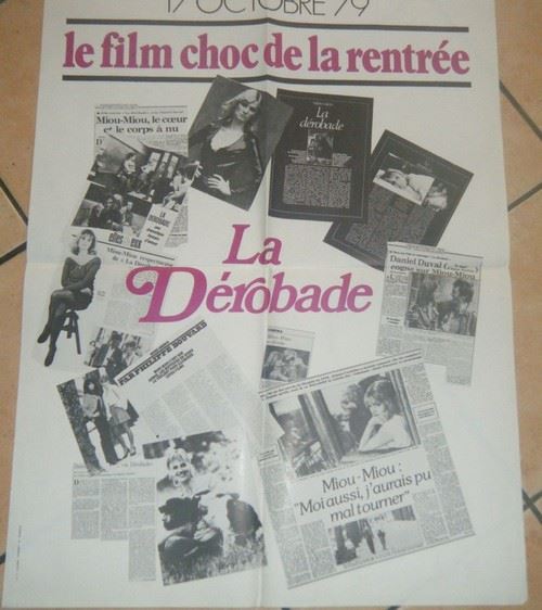 la Dérobade - 60x80 cm - AFFICHE / POSTER  - N/A reconditionné disponible sur Fnac