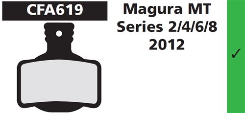 Frein Hydr Plaquettes Magura Mt 2012 2/4/6/8 Ebc
