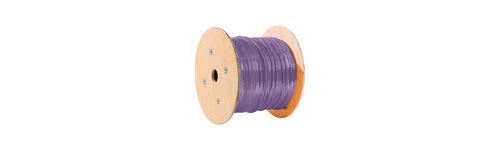 Générique Câble Monobrin RJ45 catégorie 7 S/FTP Rouleau de 305 m (Violet) - Certifié RPC (Catégorie : Câbles RJ45)
