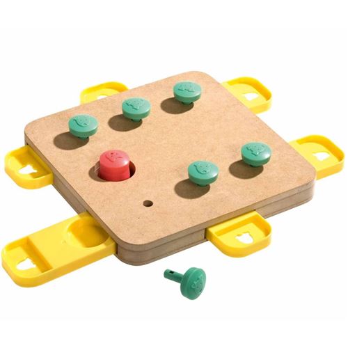 Comparer les prix de FLAMINGO Cube d'entraînement de cerveau pour chien 32x32x5,5 cm 1031722