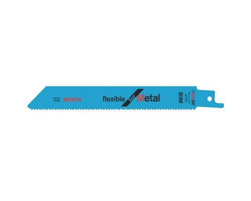 Lame De Scie Sauteuse S 922 Bf, Flexible For Metal, Lot De 100 Bosch Accessories 2608656027 100 PC(S)