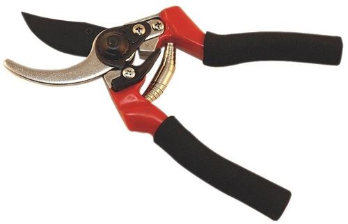 Sécateur Cisaille de Jardin Lames Acier 220 mm Coupe Taille Branches Plantes