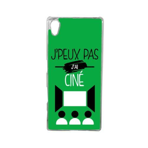 Coque j peux pas j ai cin 4 compatible sony xperia z5 transparent