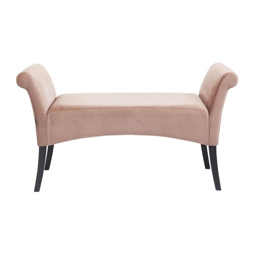 Banc Motley velours rose Kare Design