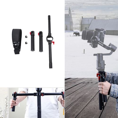 2019 Réglable Double Poignée Grip Handheld Kit Grip pour Dji Ronin-Sc Gimbal Stabilisateur aloha4328