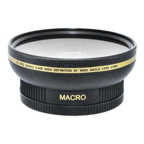 Pro HD Kit téléobjectif grand angle pour Nikon D5000 D3000 (compatible 52 mm