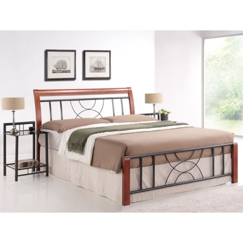Lit double - Cortina - Pour matelas 160 x 200 cm