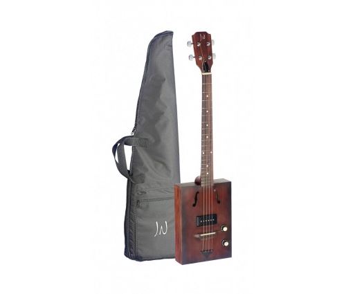 James Neligan Hogshead Electric-Acoustic Cigar Box guitare de voyage