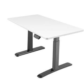 Bureau Motorise Assis Debout Hauteur Reglable 62 128 Cm Plateau