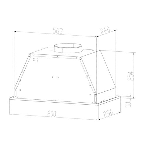 110 Sur Klarstein Down Under Hotte Groupe Filtrant Niche Largeur 56 7 Cm Profondeur 26 5 Cm Extraction Et Recirculation Avec Kit De Recirculation Supplementaire Inox Brosse Hotte Casquette Achat Prix Fnac