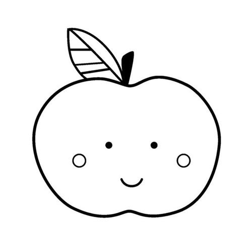 Tampon en bois - Pomme