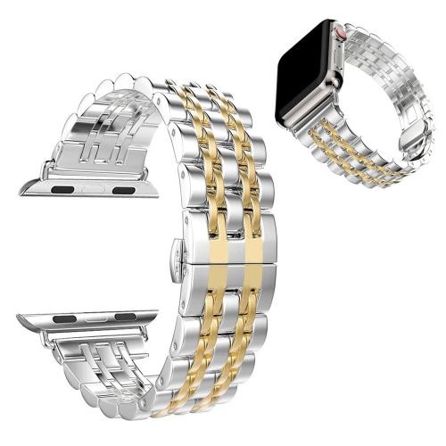 Bracelet en Acier Inoxydable Montre Smart Watch Band Bracelet pour Apple Montre Série 4 44Mm WEN1661