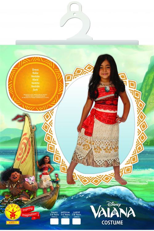 Déguisement vaiana 6 ans outlet