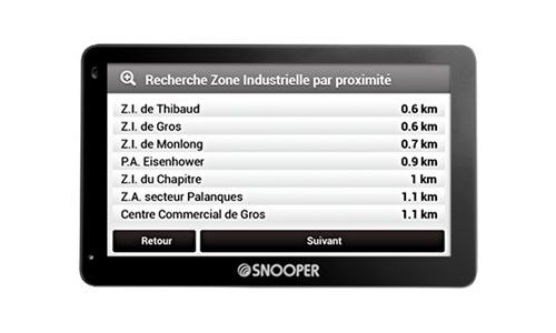 Snooper Truckmate PL5200 - Navigateur GPS - automobile 5 grand écran