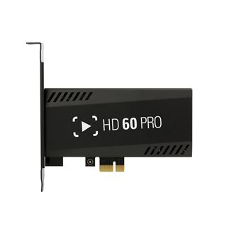 Adaptateur de capture video Corsair Elgato Game Capture HD 60 Pro Noir Montage et connectique PC Achat prix fnac
