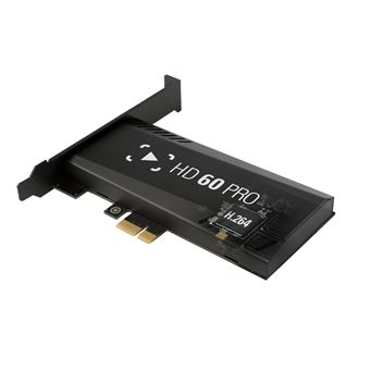 Adaptateur de capture video Corsair Elgato Game Capture HD 60 Pro Noir Montage et connectique PC Achat prix fnac