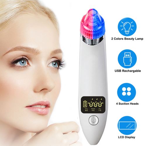 Aspirateur De Pores Enlève Les Points Noirs Acné Comédons Enlèvement Aspirateur Outil D'aspiration