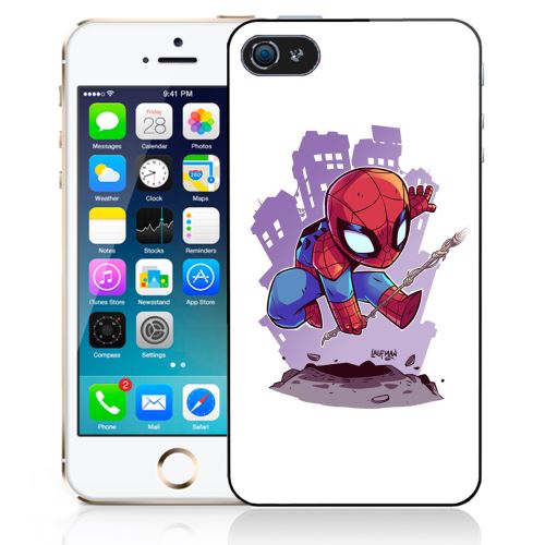 Coque pour iPhone 5C spiderman cartoon