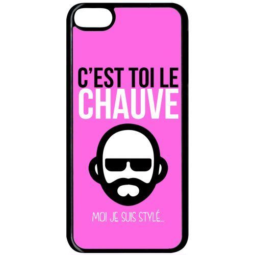 Coque apple ipod touch 6 c est toi le chauve moi je suis styl 9
