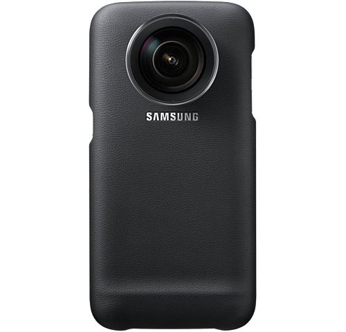 Coque rigide avec objectif Samsung Lens Cover pour Samsung Galaxy S7 Noir