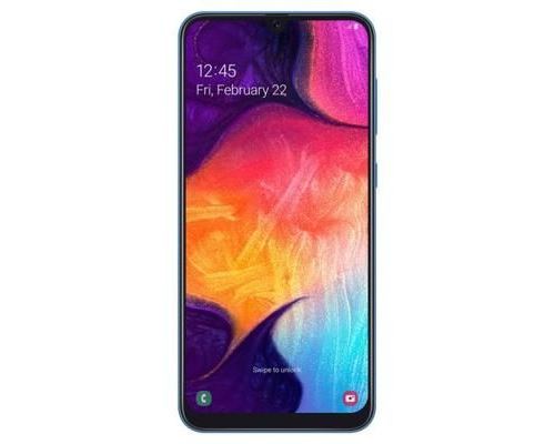 Samsung Galaxy A50 - 4G smartphone - double SIM - RAM 4 Go / Mémoire interne 128 Go - microSD slot - écran OEL - 6.4 - 2340 x 1080 pixels - 3 x caméras arrière 25 MP, 5 MP, 8 MP - front camera 25 MP - blanc