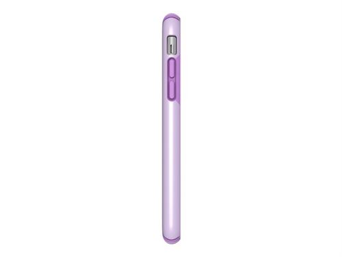 Speck Presidio Metallic - Coque de protection pour téléphone portable - polycarbonate, IMPACTIUM - brume violette, métallique violet taro - pour Apple iPhone X
