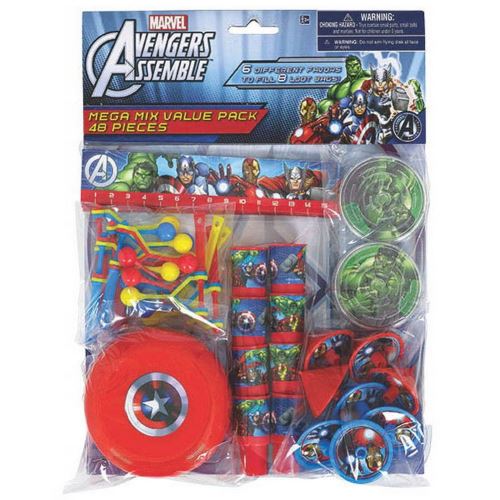 Avengers Mega Mix Pack Party Favors [48 Pieces]