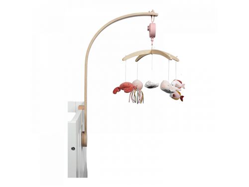 Little-dutch - LD Mobile musical en bois - Ocean pink -
