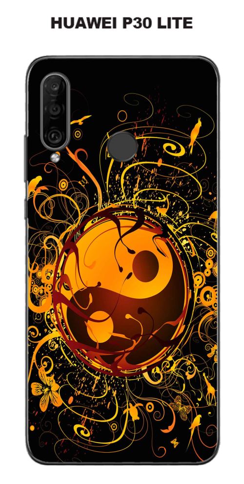 Coque Huawei P30 Lite design yinyang
