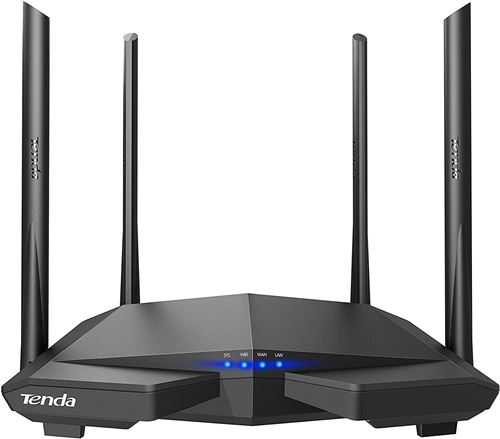 Tenda AC23 - Draadloze router - 3-poorts switch - GigE, 802.11ac Wave 2 - 802.11a/b/g/n/ac Wave 2 - Dual Band