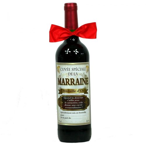 Bouteille de Vin - Cuvée Spéciale de la Marraine