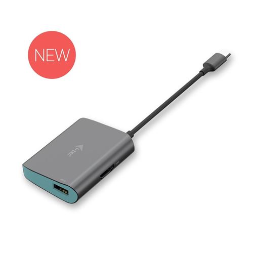I-tec metal adaptateur usb-c hdmi et usb 1x hdmi (c31metalhdmihub)