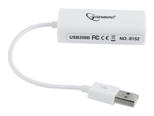 Gembird NIC-U2-02 - Adaptateur réseau - USB 2.0 - 10/100 Ethernet