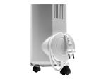 De'Longhi RadiaS TRRS 0920 - Radiateur à huile - mobile - blanc