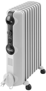 De'Longhi RadiaS TRRS 0920 - Radiateur à huile - mobile - 2000 Watt - blanc