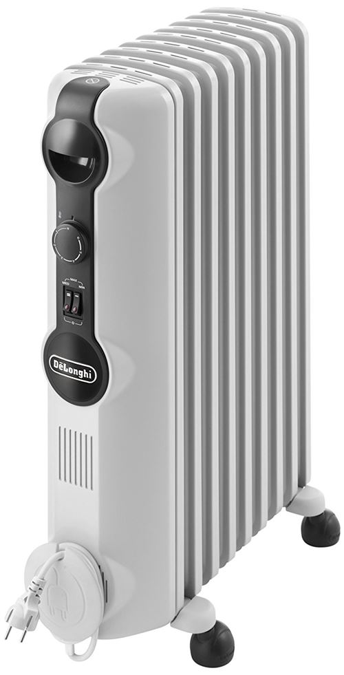 Radiateur à huile mobile De'Longhi RadiaS TRRS 0920 2000 W Blanc