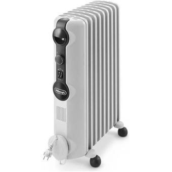 De'Longhi RadiaS TRRS 0920 - Radiateur à huile - mobile - blanc