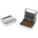 BOITE à ROULER les cigarettes - en métal design - Rouleuse à tabac - Machine à rouler - Tubeuse - Boite à tabac - Papier à cigarettes 7 cm