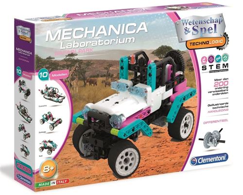 Clementoni kit véhicules Mechanica Safari10 en 1