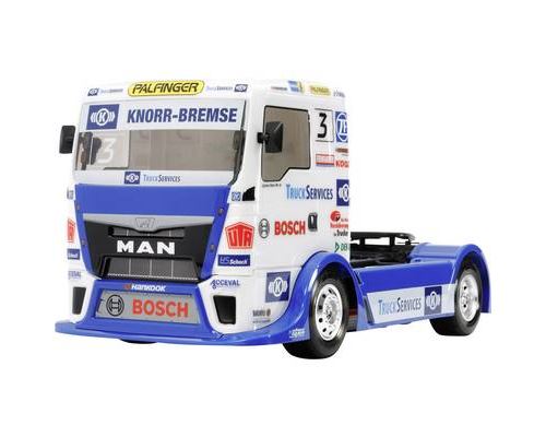 Camion électrique Tamiya Racing Truck Team Hahn Racing 58632 4 roues motrices (4WD) brushed kit à monter 1:14