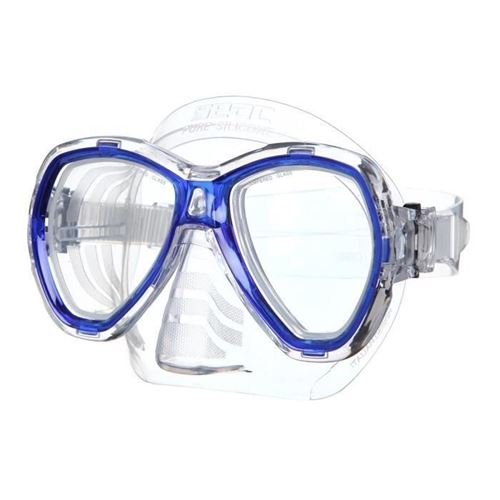 SEAC Masque de Plongée Elba - Adulte - Bleu