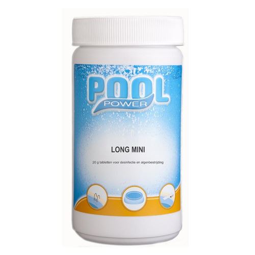 Pool Power - Nettoyeur de piscine - Mini pastilles de chlore longues 20 grammes
