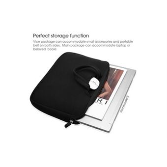 Pochette 13' pour Mac PC Housse Protection Sacoche Ordinateur Portable  Tablette 13 Pouces (GRIS)