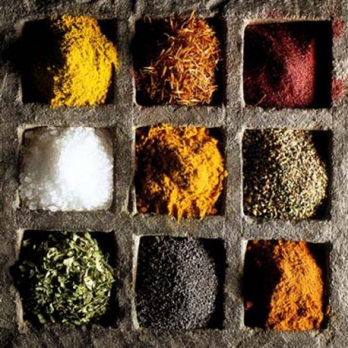 Epices Poster Reproduction Casier D Epices Studio Dhs 30x30 Cm